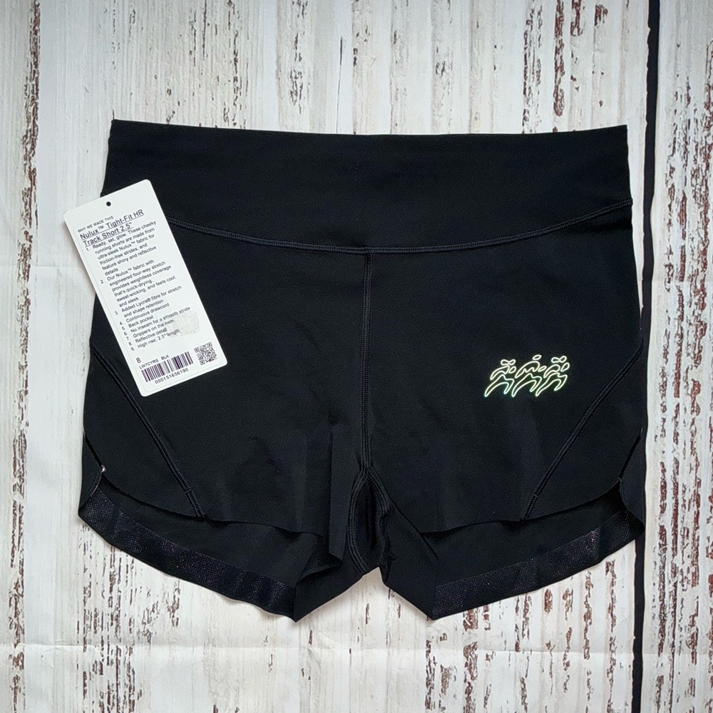 NWT Lululemon Nulux Tight-Fit HR Track Short 2.5”